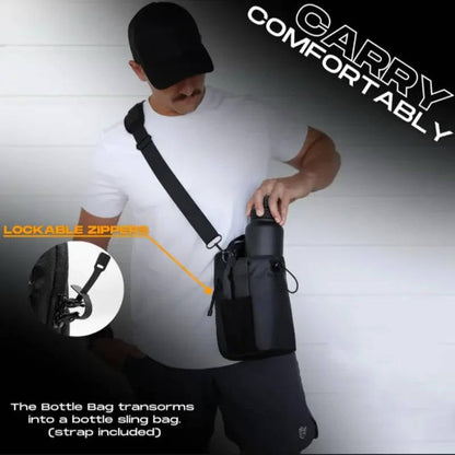 Compact Fitness Bag with Magnetic Closure