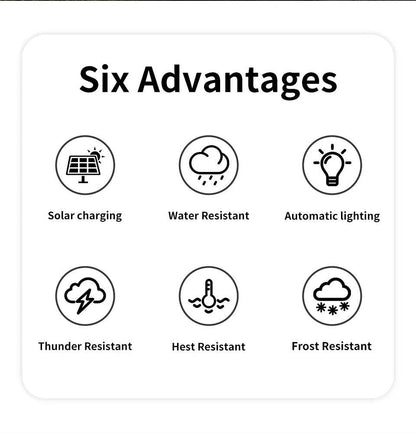 Weatherproof Garden Solar Light Lantern