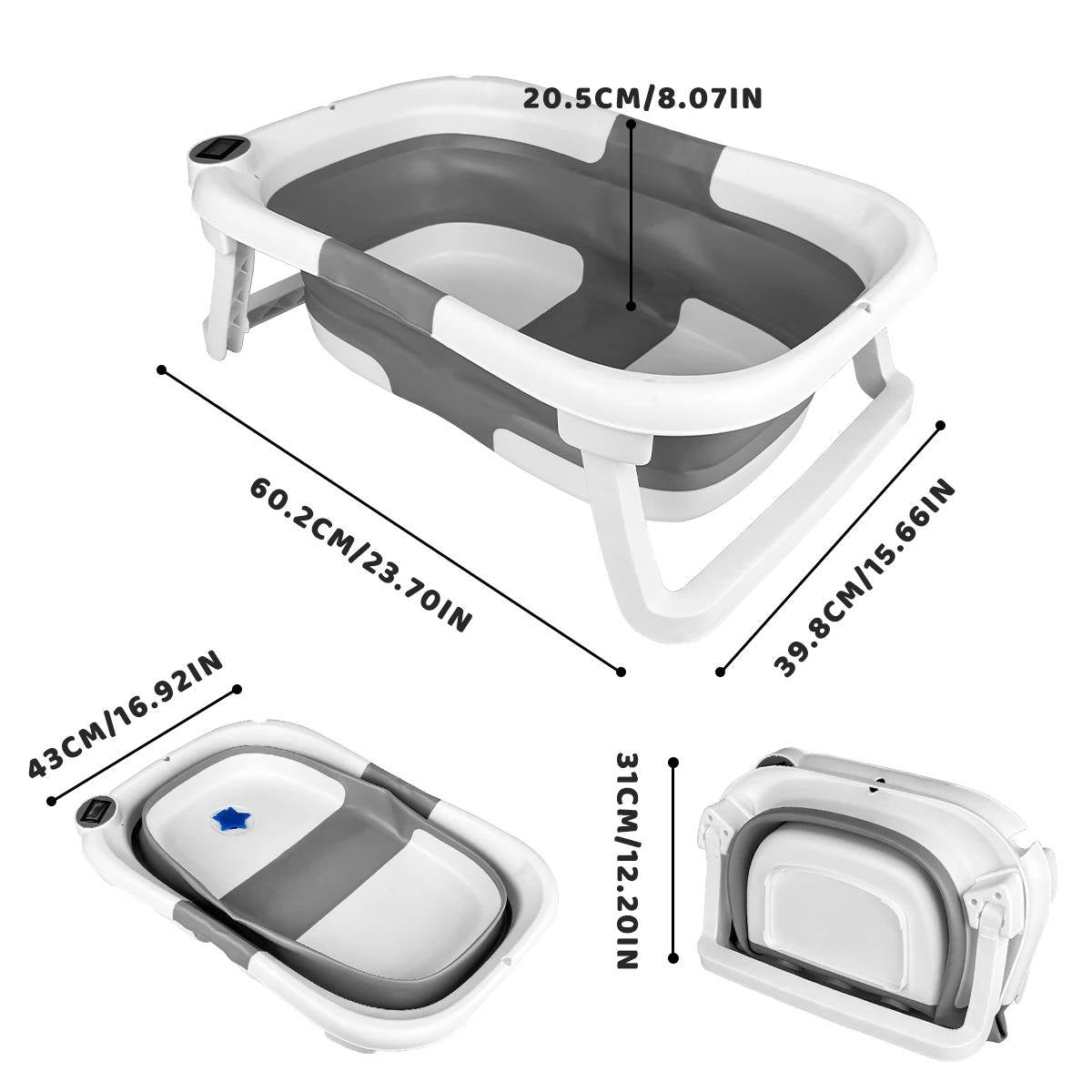Portable Baby Bathtub