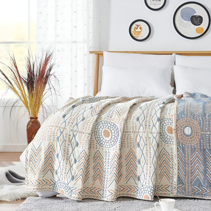 Soft Plush Reversible Throw Blanket - Pexav