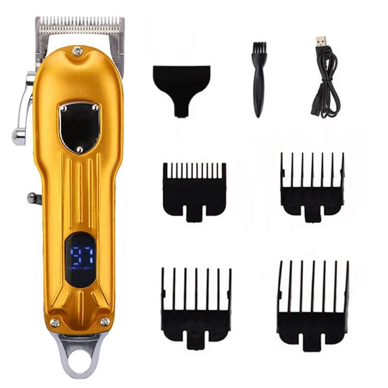 Heavy Duty Pet Grooming Clipper Rechargeable Metal