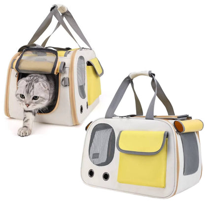 Portable Pet Crate for Cats and Small Pets - Pexav
