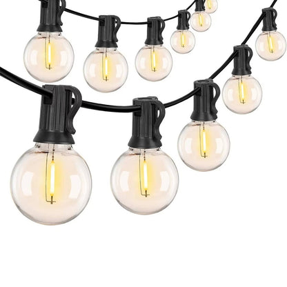 Bright Patio Solar String Lights