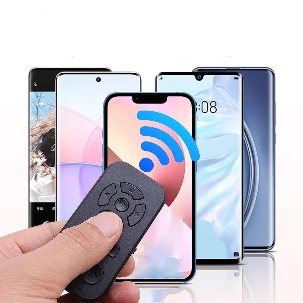 Wireless Rechargeable Bluetooth Selfie Remote Control - Pexav