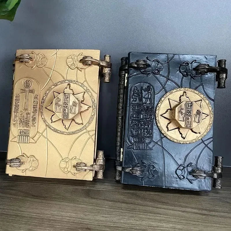 Spooky Ancient Egyptian Decor Box with Key - Pexav