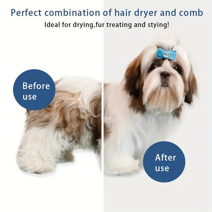 Pet Hair Dryer and Grooming Tool Kit