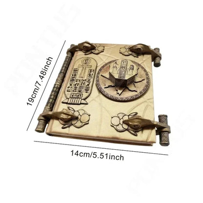 Spooky Ancient Egyptian Decor Box with Key