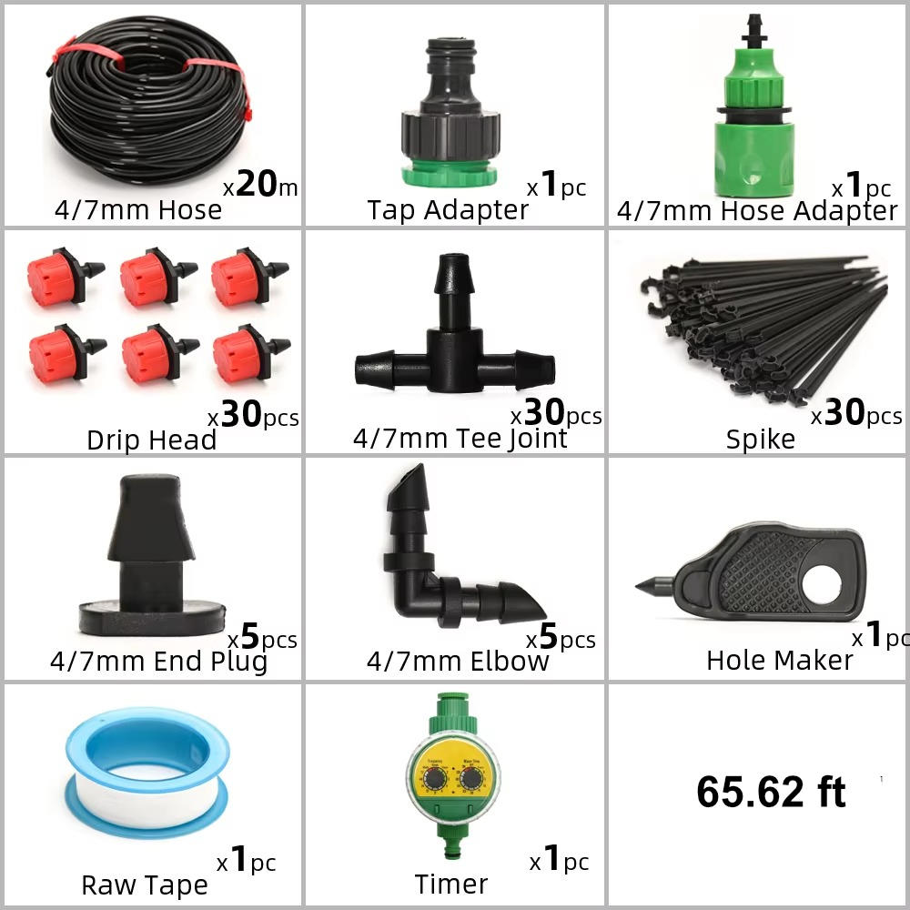 Water Saving Auto Garden Irrigation Kit