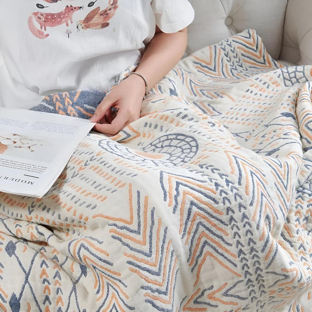 Soft Plush Reversible Throw Blanket