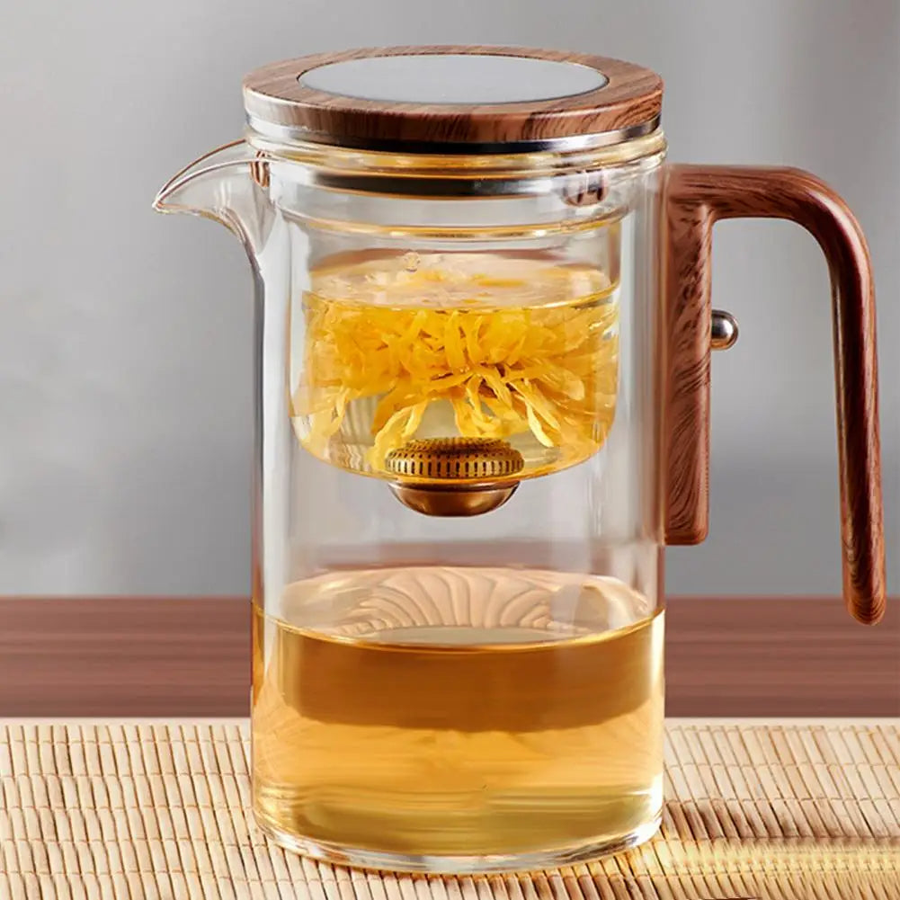 Clear Infusion Heat Resistant Teapot - Pexav