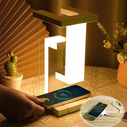 Portable LED Desk Lamp with Wireless Charging Pad - Pexav