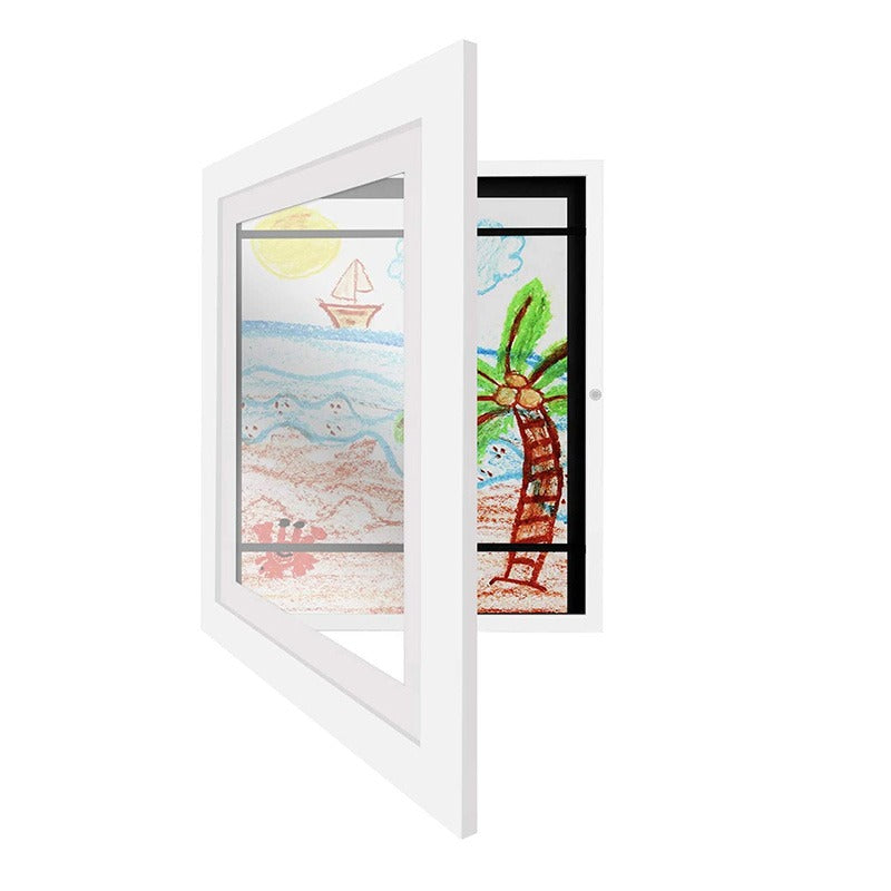 Drawing List - ArtSwap Frame-White Without-A4-Nora Luxe