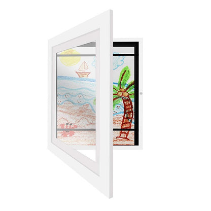 Drawing List - ArtSwap Frame-White Without-A4-Nora Luxe