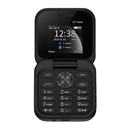 Slim Dual SIM Flip Phone Foldable Design