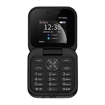 Compact 2 Sim Flip Mobile Phone
