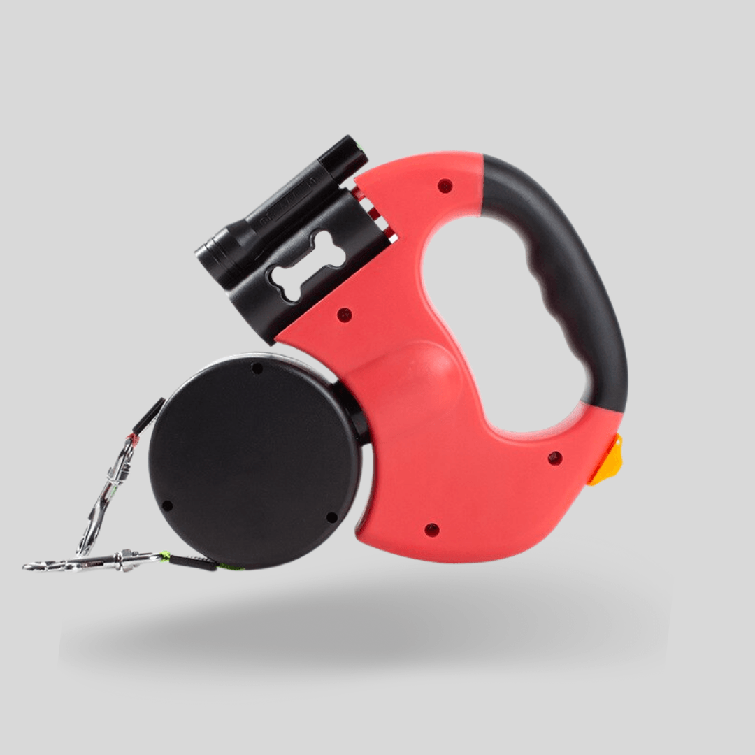 Adjustable Hands Free Dog Leash with LED Light - Pexav