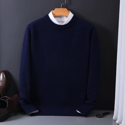 Classic Soft Men's Cashmere Sweater - Pexav