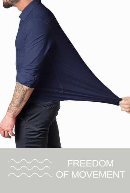 Men's Slim Fit Stretch Dress Shirt
