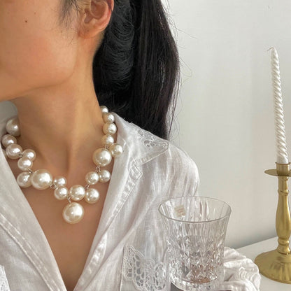 DUPLICATE ITEM: Perlenmädchen | Atemberaubende Perlenkette-Nora Luxe