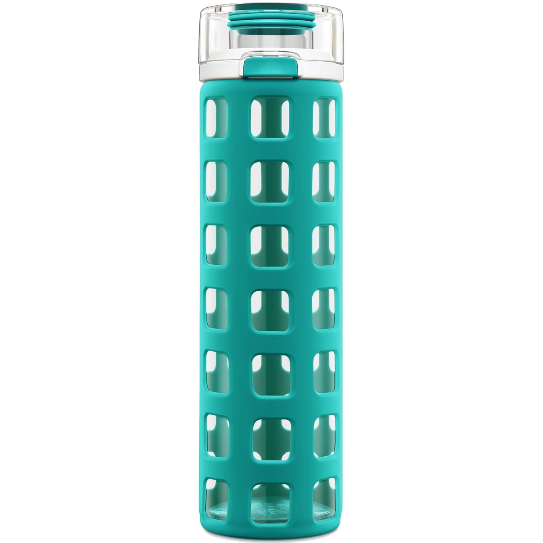 Strong Insulated Water Bottle with Easy Flip Top Lid - Pexav