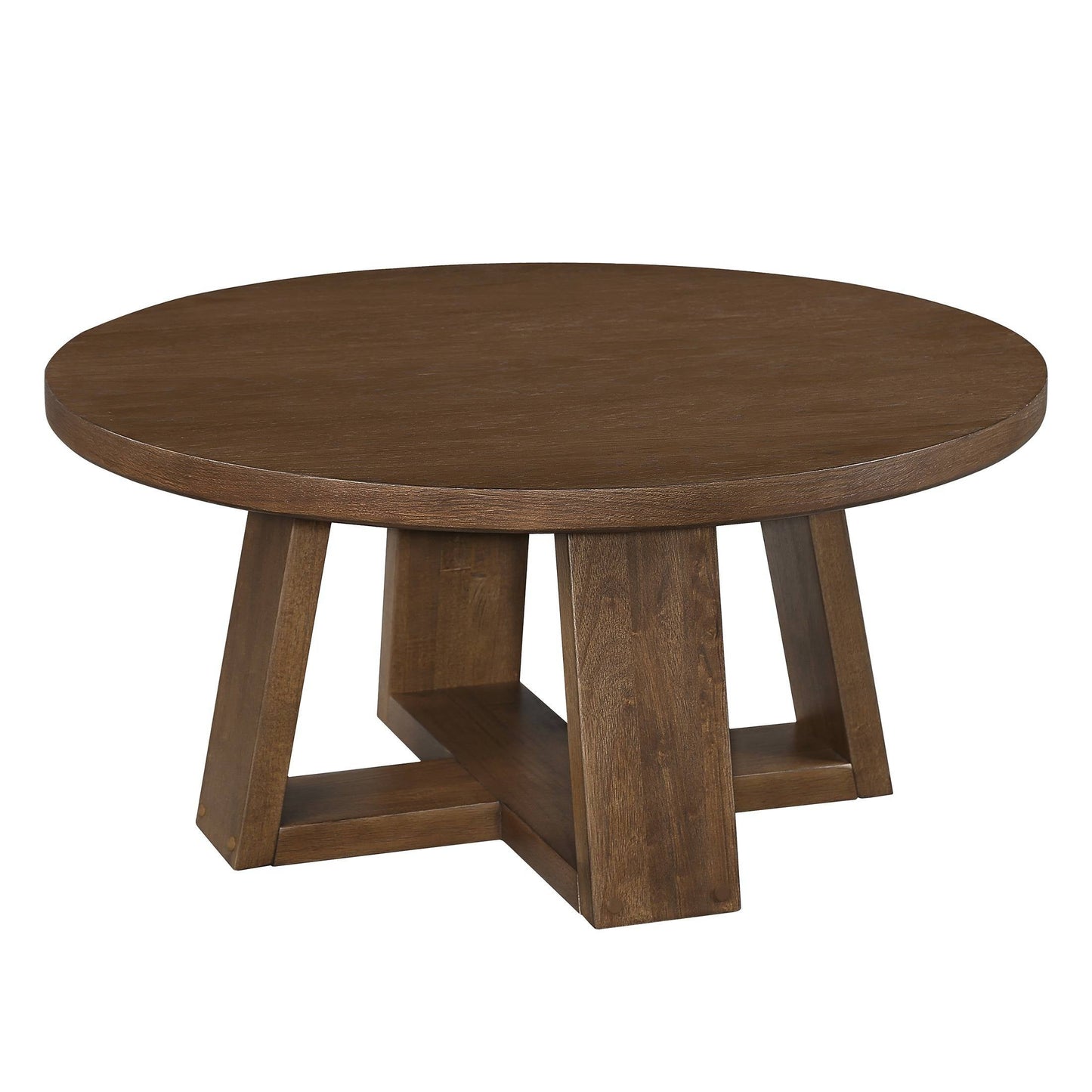 Solid Oak Low Coffee Table
