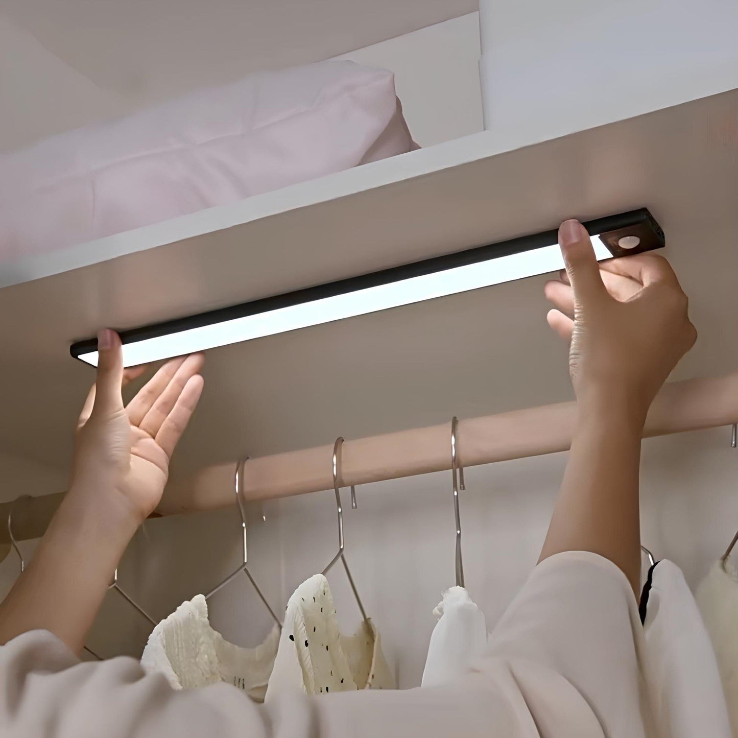 Battery Powered Motion Activated LED Light Strip for Home