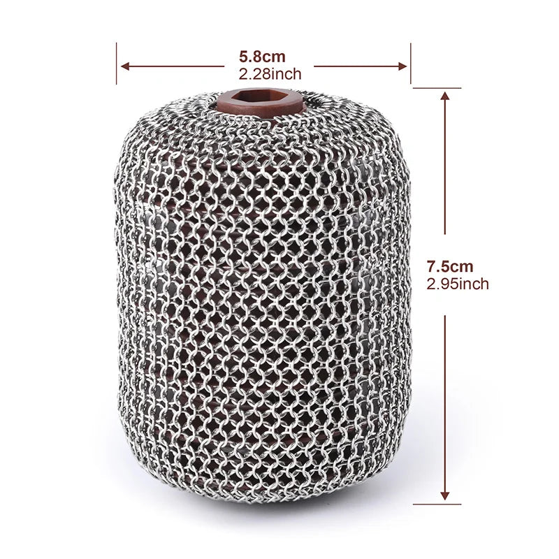 Easy Grill Brush Cleaner, LED Light & Fast Rotation