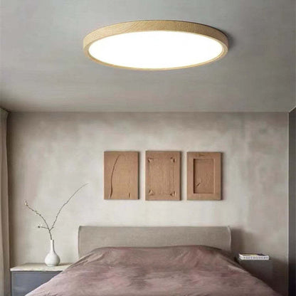 Asian Style Slim Round LED Ceiling Lamp