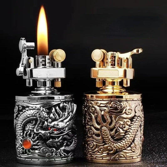 Unique Engraved Metal Pocket Lighter - Pexav
