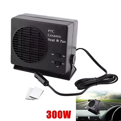 Compact 12V Car Heater with Ceramic Element