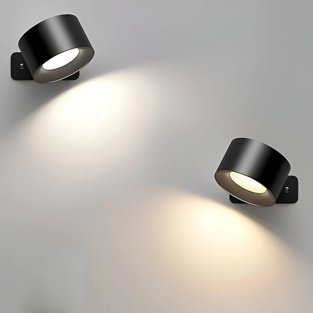 Glarefusion Modern 360° Rotatable LED Wall Light
