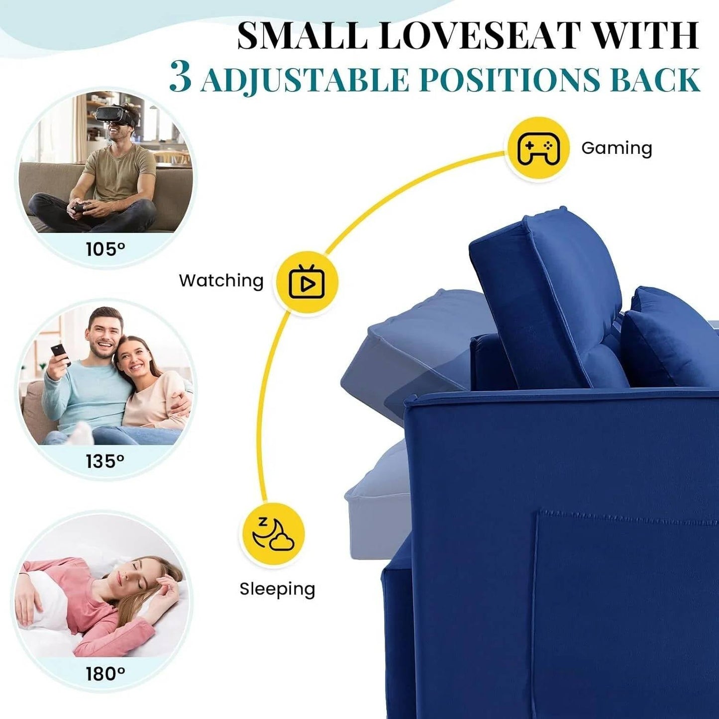 Space Saving Fold Out Sofa Bed