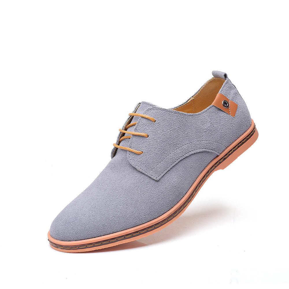 Luxury Suede Mens Formal Oxford Shoes