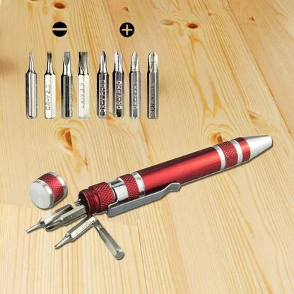 Compact 8-in-1 Multi Tool Pen