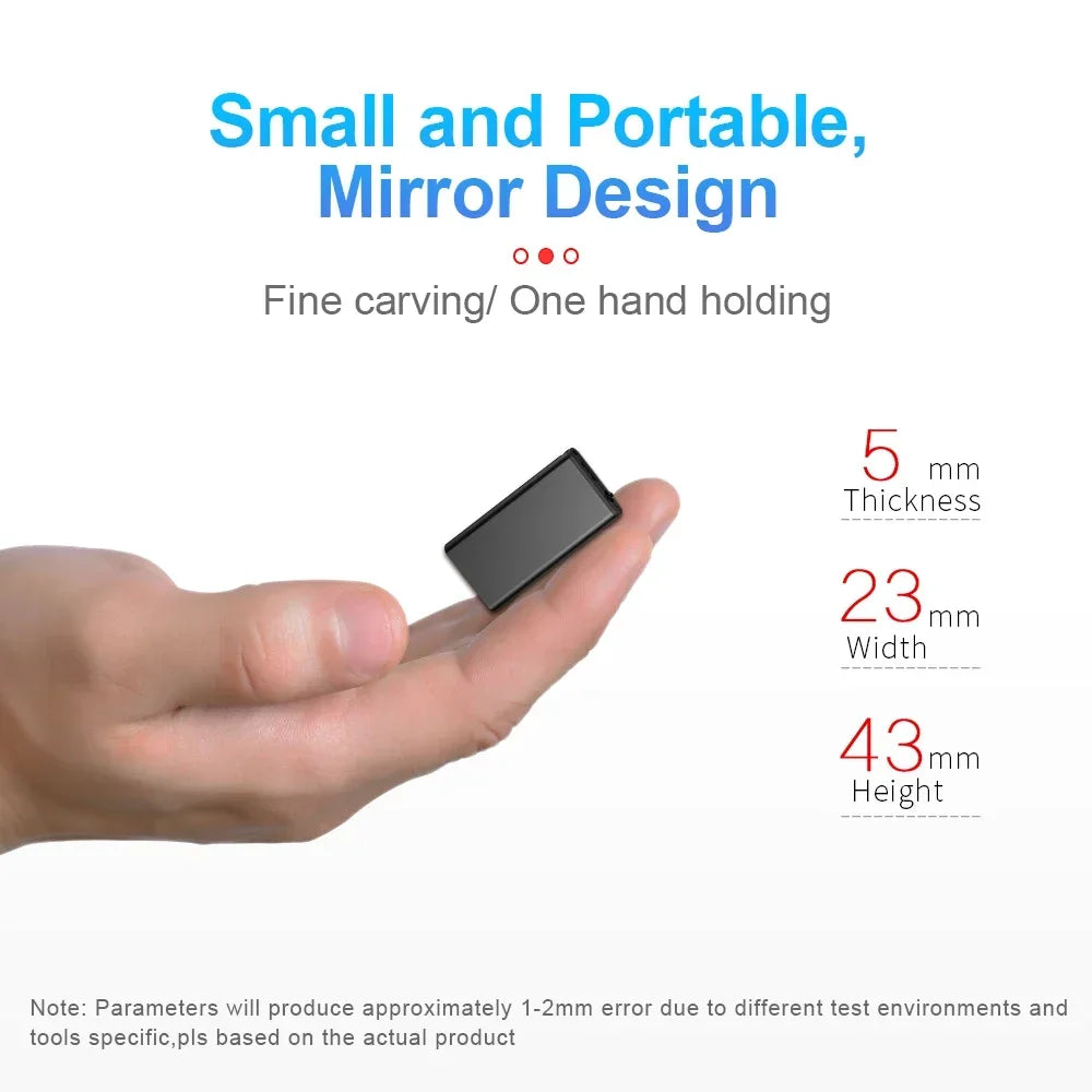 Small Handsfree Digital Recorder
