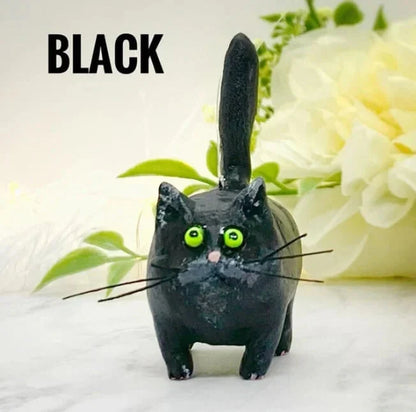 Small Cute Cat Collectible Figurine