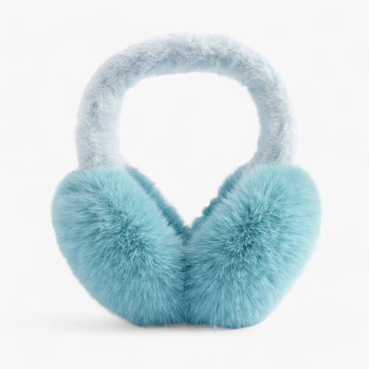 Ear warmers in faux fur | Winter Luxury and Warmth - Luna-Composition A-Nora Luxe