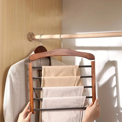 Space Saving Closet Pants Hanger Organizer
