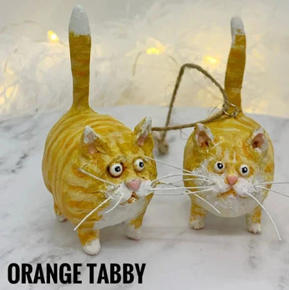 Small Cute Cat Collectible Figurine