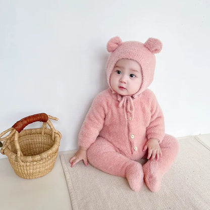 Soft Teddy Baby Onesie Romper