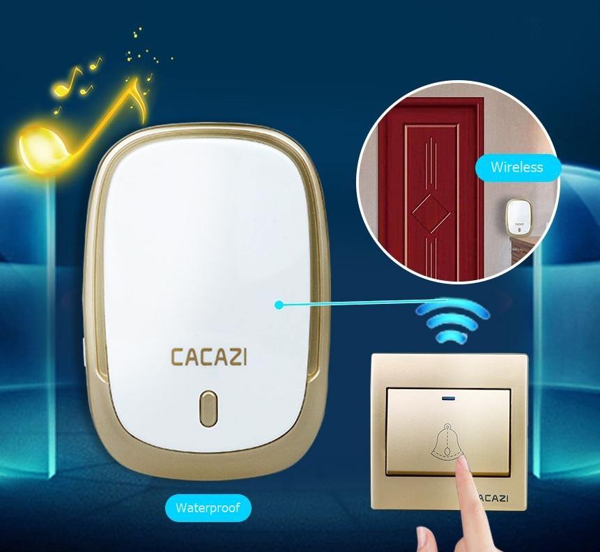 Wireless Battery Powered Doorbell Chime - Pexav