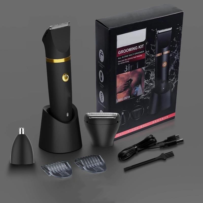 Men's 3-in-1 Electric Body Trimmer - Pexav