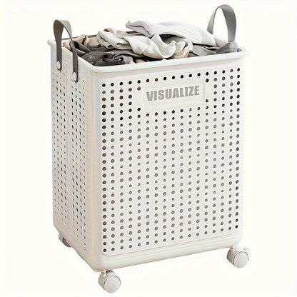 Collapsible Mobile Laundry Basket