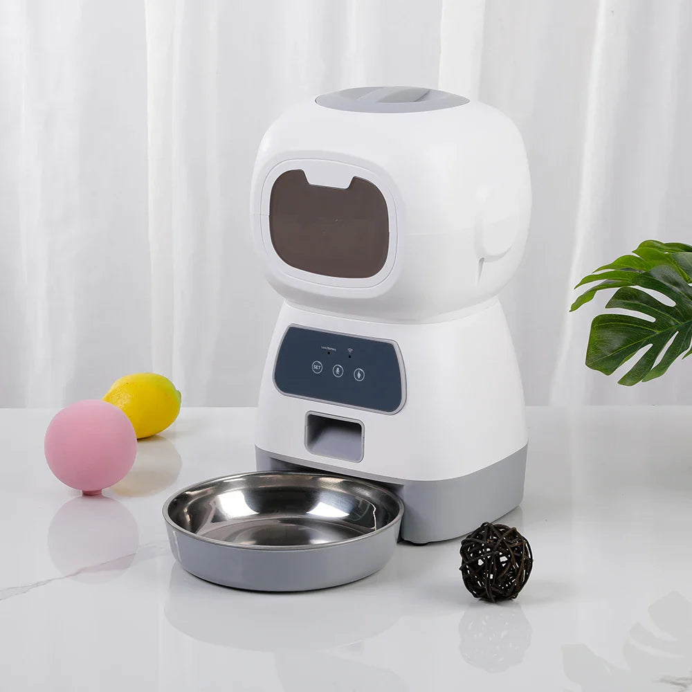Easy Auto Pet Food Dispenser For Dogs Cats