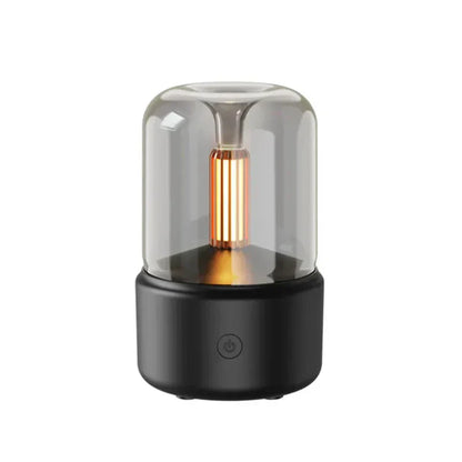 Electric Aromatherapy Diffuser and Humidifier - AromaLux-Black-Nora Luxe