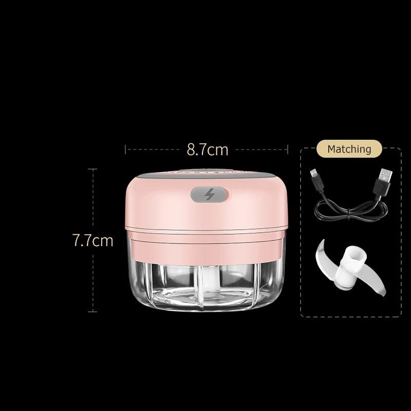 Electric Chopper - MiniChop-Pink-Nora Luxe