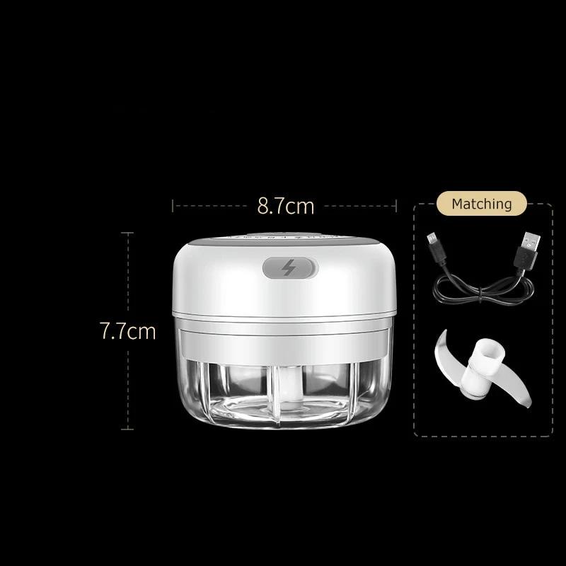 Electric Chopper - MiniChop-White-Nora Luxe