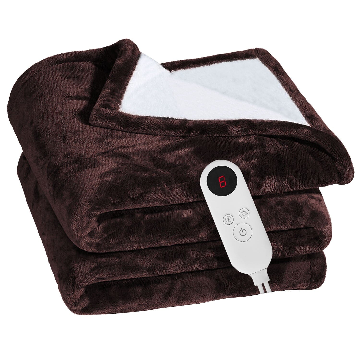 Soft Warm Electric Throw Blanket - Pexav