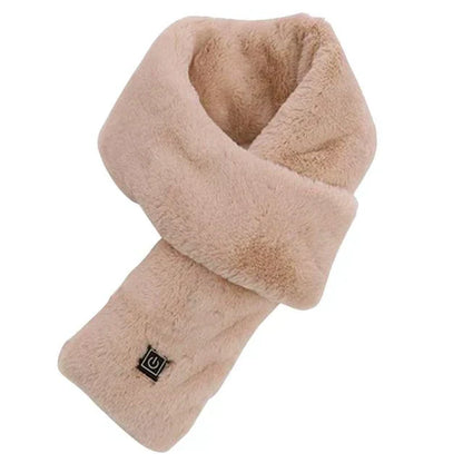 Electric Heated Scarf - Elina-Coffee-Nora Luxe