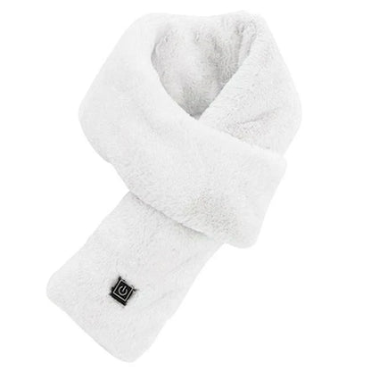 Electric Heated Scarf - Elina-White-Nora Luxe
